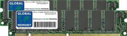 1GB (2 x 512MB) PC100 100MHz 168-PIN SDRAM DIMM MEMORY RAM KIT COMPATIBLE WITH IMAC G3, EMAC G4 & POWERMAC G4
