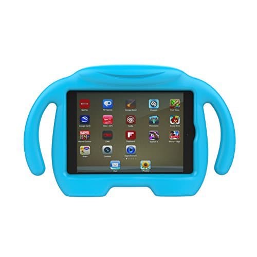 All-New Amazon Fire HD 8 Tablet Case, KROMI Kid-Proof Shockproof Protective Handle Stand Bumper Kids Case for Kindle Fire HD 8 inch Display (2017 and 2016 Release, 7th / 6th Generation)(Blue)