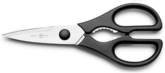 Kitchen Scissors (5558), 21 cm, indispensable Helper in Every Household, Sits Comfortably in The Hand, Stainless Steel, Black