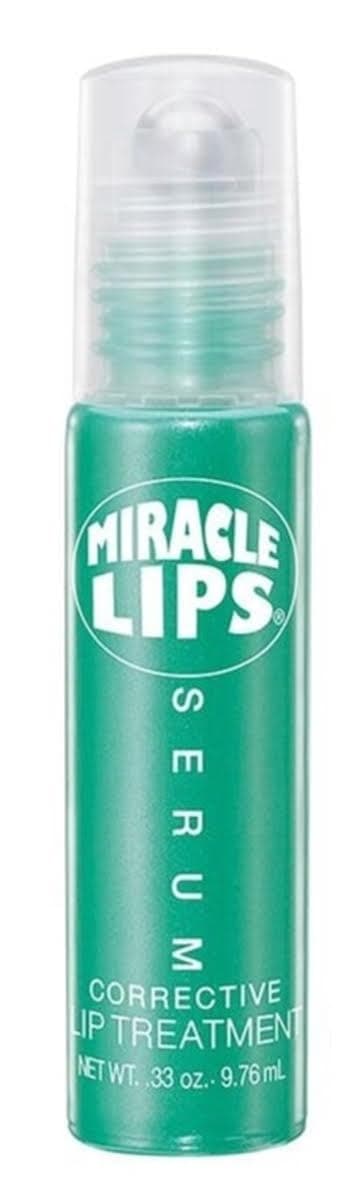 Miracle Lips Lip Serum, Conditioning Beauty Formula in Glass Vial, 0.33 oz