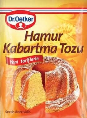 DAONEG European Dr. Oetker Baking powder (Kabartma Tozu ) 10gr - 15 bags total