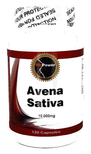 Avena Sativa 10,000mg # 120 Capsules by BioPower
