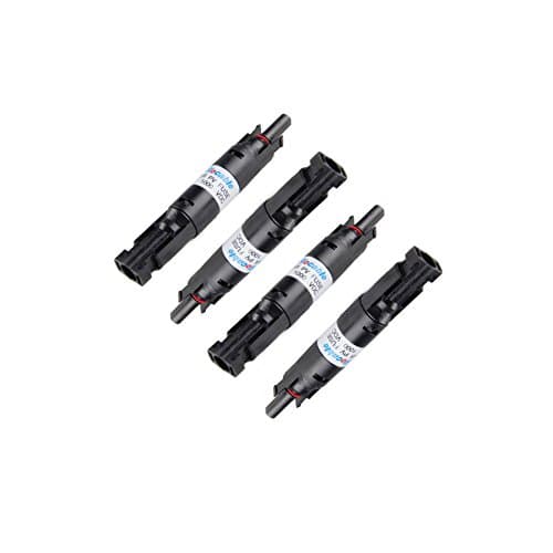 (4) PCS Odyssey 5A MC4 Solar PV In-Line Fuse Holder Waterproof w/ Fuse 5 Amp