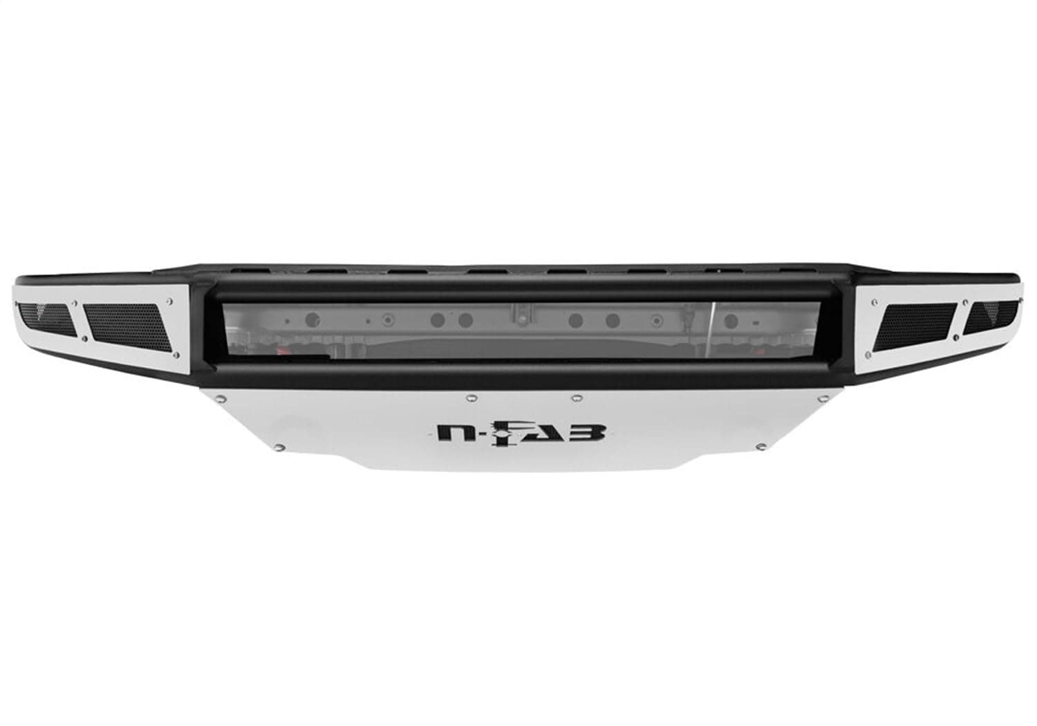 N-Fab Bumper | Textured Black, 1 Piece w/ Skid Plate | T071MRDS-TX | Fits 2007-2013 Toyota Tundra