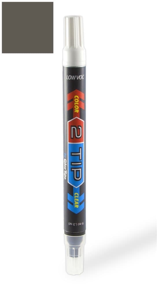 2Tip for Ford Crown Victoria Automotive Touch-up Paint - Smokestone Metallic Clearcoat HG - Color-and-Clearcoat Package