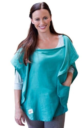 Poncho Baby Nursing Cover, Oval Emerald, 2-Count