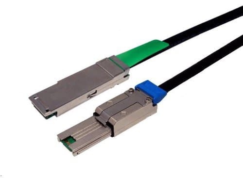 p/n C5697-1M: Mini SAS - QSFP+, 1M, 28awg, SAS [Electronics]