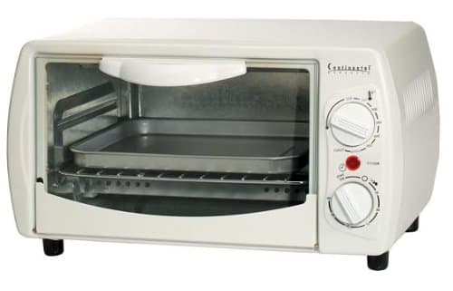 Continental Electric CE23551 4-Slice Toaster Oven and Boiler, White