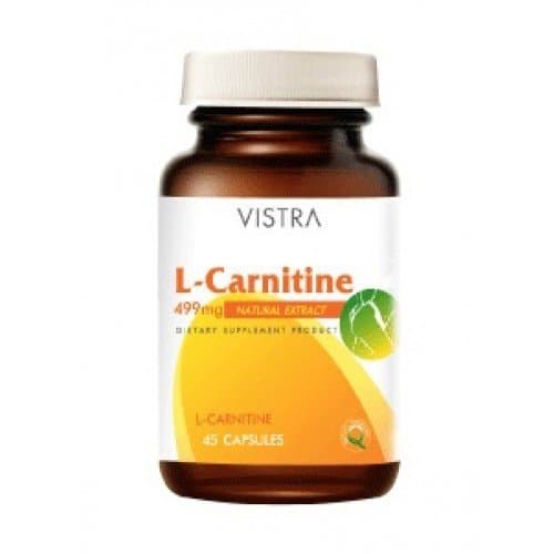 Vistra L-carnitine L - Carl Florentine Flat Belly Diet 45 Tablets : 1 Bottle