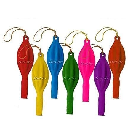 30pcs 18" Neon Punch Balloons with Rubber Band Handles Assorted Colors - Fun-Filled Deluxe Large Neon Toys Fun Punching Balloons (18 Inch, 30 Pcs)