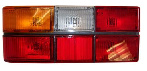 Tail Light Assembly Complete fits Volvo 240, DL, GL, 244 Black Center Molding Left Side 1372449