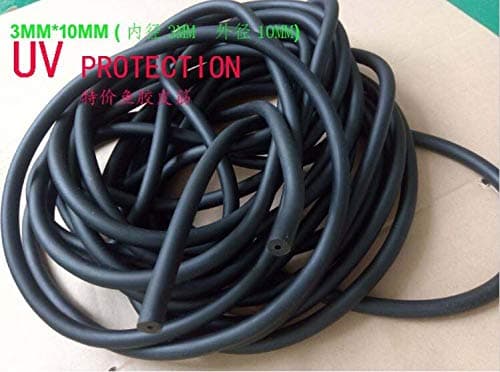 Generic (UV Protection) 3 * 10mm Spearfishing Gun Sling DIY Rubber Tube Spear Gun Band 100cm Speargun Latex Tube