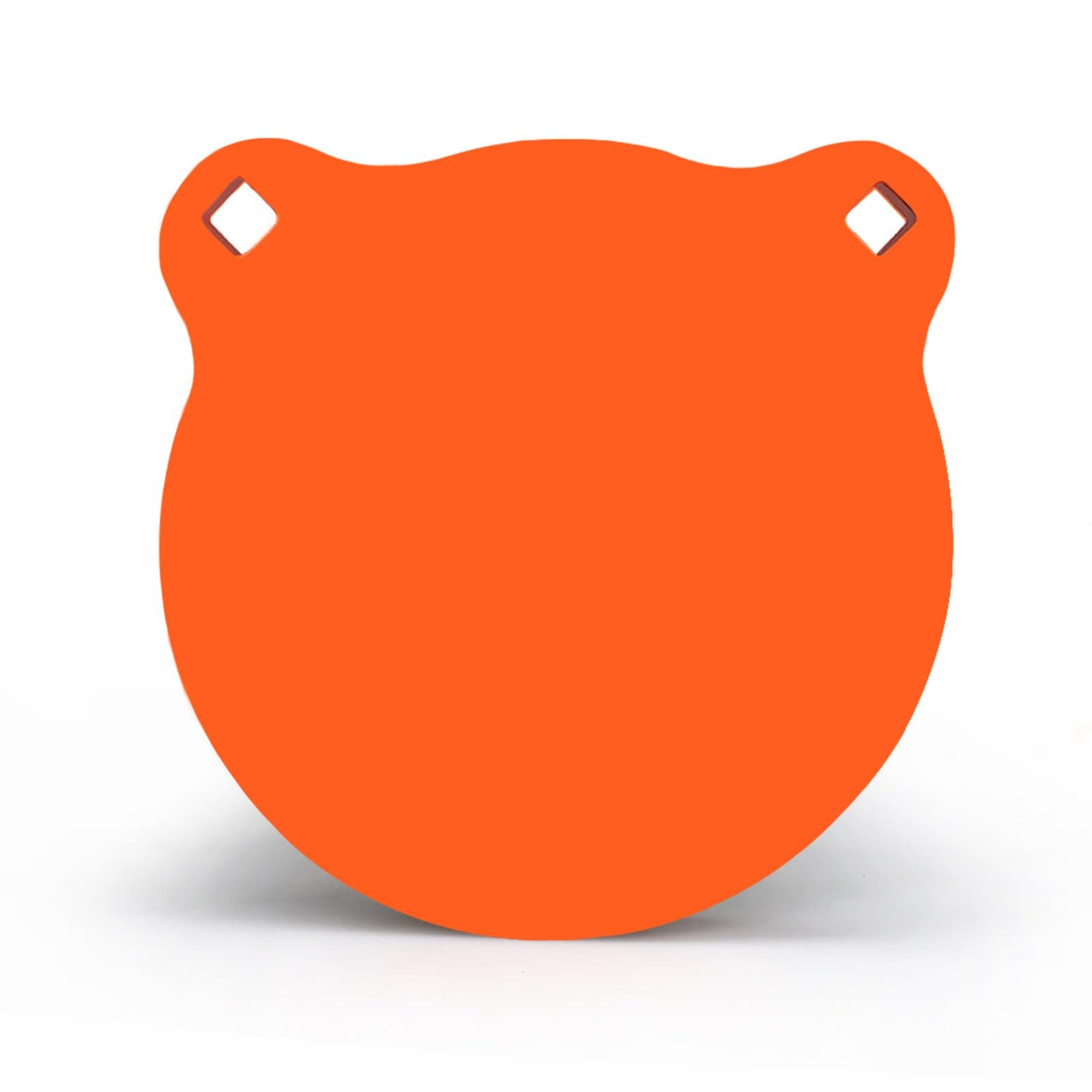 Highwild AR500 スチールターゲット 6インチ x 1/2インチ ゴング シューティングメタルターゲット - ネオンオレンジ