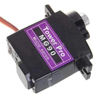 MG90 Metal Gear Digital Torque Servos with Gears and Parts