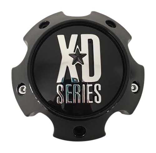 XD SERIES KMC 1079L145AGB 1079L145A LG0811-31 Gloss Black Center Cap 5 Lug