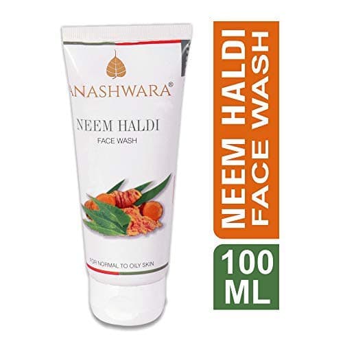 Anashwara Neem Haldi Face Wash to remove pimples and acne (100 ml)