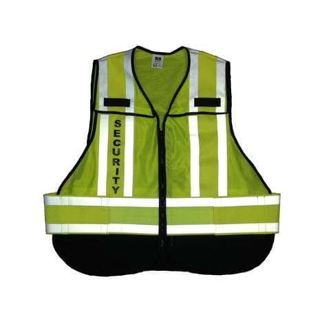 IM Survival Radians CSV032-R Size M/XL Premium Ripstop Micro Mesh Law Enforcement Police Security Safety Vest, Black