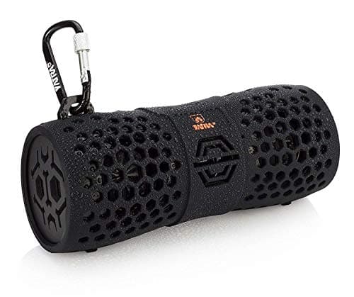 Yatra Aquatune 12610 - Portable Waterproof Rugged Wireless Bluetooth Speaker Compatible with iPhone, iPad, Samsung, Android, Tablet, or Smartphone (Black)