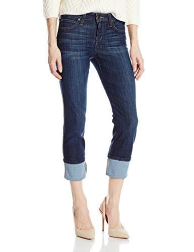 Joe's Jeans Women's Cool Off Clean Cuffed Crop Jean in Samantha