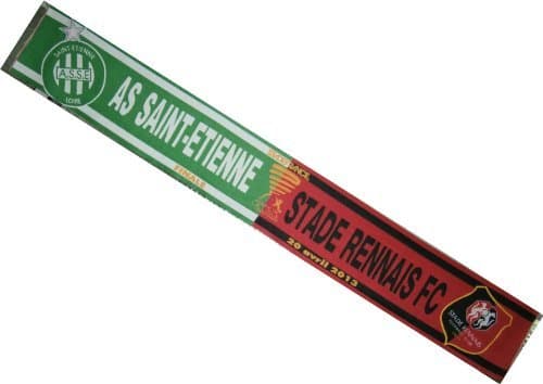 Echarpe – Collection officielle Finale Coupe de la Ligue Football as Saint Etienne ASSE ASSE/Reindeer Stade Rennais – 2013 – The Stade de France 20