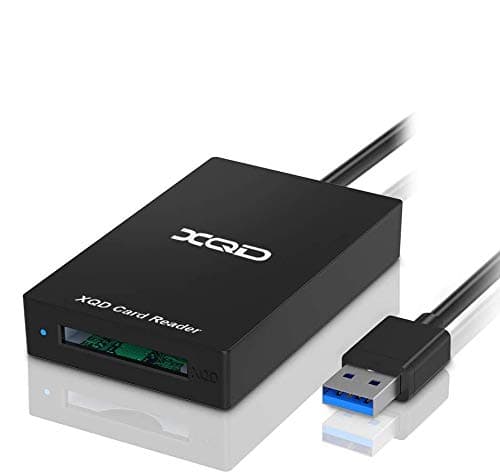ELETRAND Professional XQD Reader, USB 3.0 XQD Reader Adapter Compatible with Sony G/M Series USB Mark XQD Card Lexar 2933x/1400x USB Mark XQD Card for Windows/Mac OS XQD Memory Card Reader