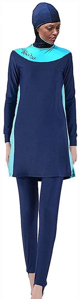 YEESAMMuslim Swimsuits for Women, Full Coverage Islamic Burkini Modest Swimwear