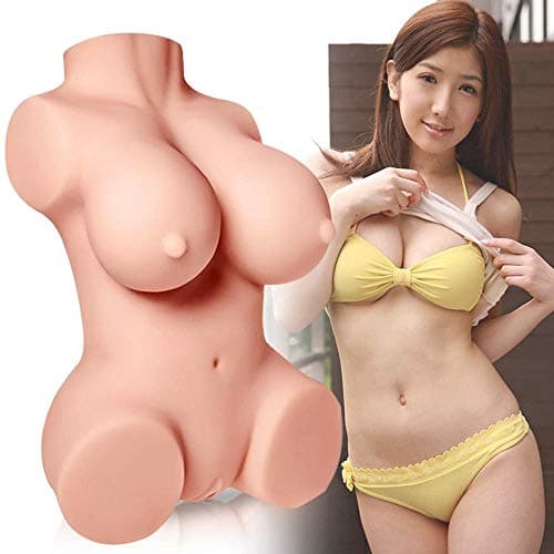 MissGem Super Soft Full Size Body Silicone Doll for Men Lifelike Women Torso Realistic Torso for Men Male Adults Toy