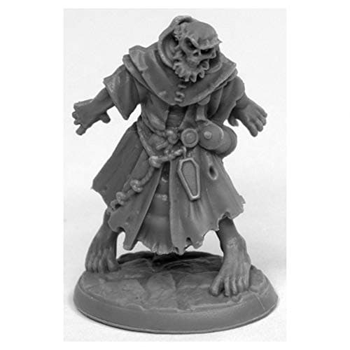 Reaper Miniatures Dreadmere Wight #44022 Bones Black Plastic Unpainted Figure