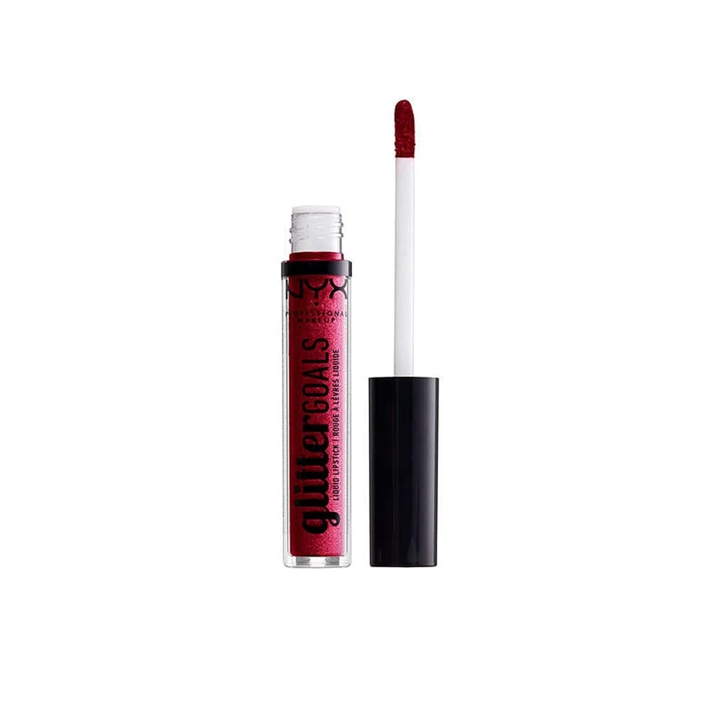 NYX PROFESSIONAL MAKEUP Glitter Goals Liquid Lipstick Bloodstone 3ml