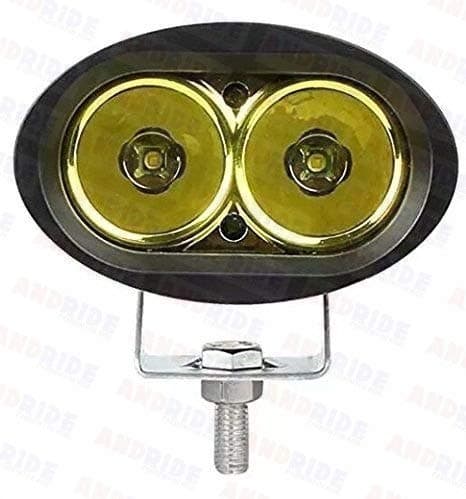 Andride 20 Watt 3000Lm Cree Led SMD Projector Auxiliary Amber Spot Led Off Road Driving Lights Led Fog Lights Jeep Accessary Lighting -(Yellow) 1PC