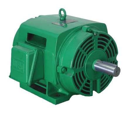 WEG 03018OT3E286T NEMA Premium Efficiency Open Induction Severe Duty and General Purpose Electric Motor, 30 HP, 3-Phase, 1770 rpm, 208-230/460 V, 60 Hz, Frame 286T