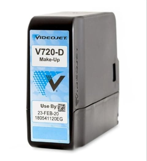 Videojet V720-D Make-Up for Continuous Inkjet Printer, standard, white