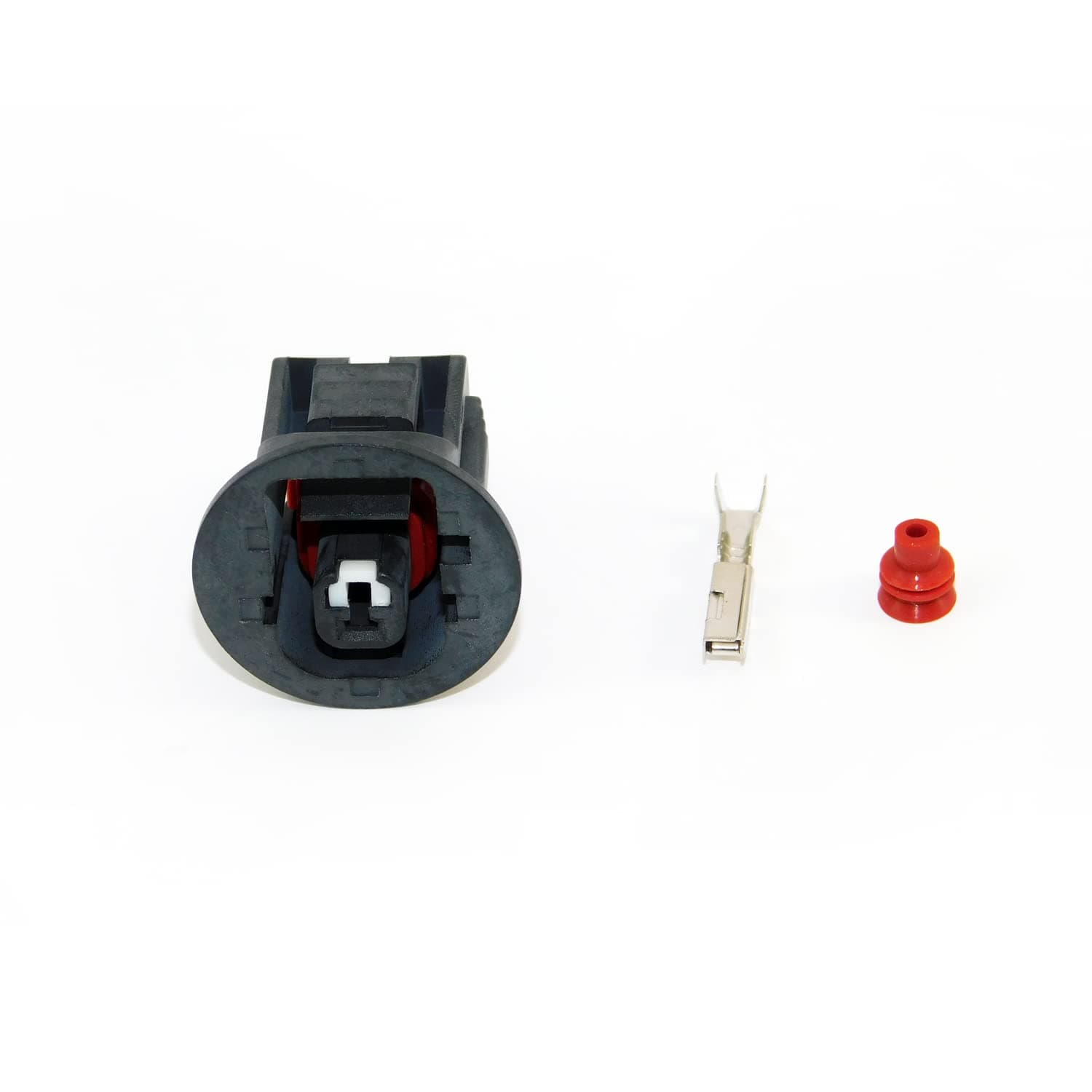 1x Connector 1-way 1 pin for Toyota Oil Pressure Sensor 90980-11363 w/out wire