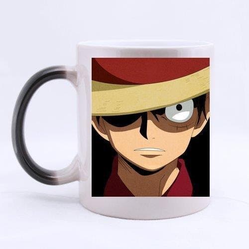 Custom Evergreen Fashion Hot Cartoon One Piece Morphing Mug Magic Ceramic Coffee Mug-by Steel rose