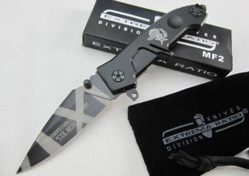 Survival Knife Pocket Tactical Rescue Super Steel Folding Saber Tool Gift
