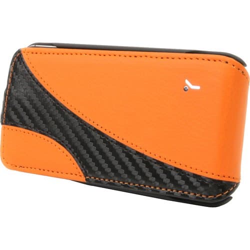 THE JOY FACTORY CAB112 Aspire 4.1 Case for iPhone 4/4S - 1 Pack - Retail Packaging - Orange and Black