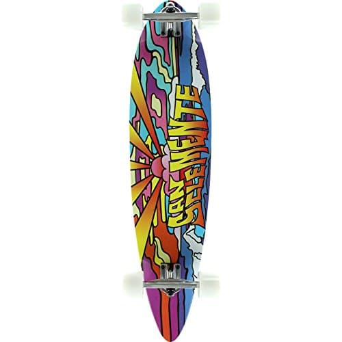 San Clemente Pintail Stained Glass4 8.95x38 - Complete Longboard Skateboard