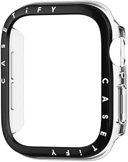 CASETiFY Clear Watch Case - Compatible with Apple Watch Series 4-6, SE - 40mm - Clear Black