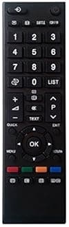 Toshiba LED/LCD TV CT90336 Compatible Remote Controller + Complimentary AA/AAA Battery-FM