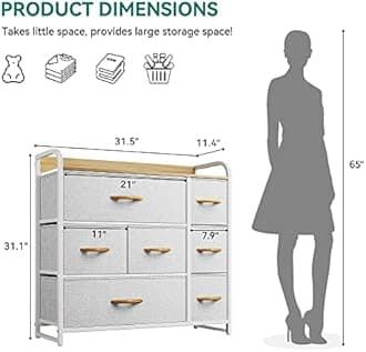 7 Drawer Dresser