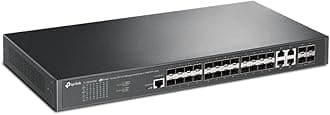 Omada SG3428XF | 24 Port SFP Enterprise Level Switch | L2+ Smart Managed | Omada SDN Integrated | IPv6 | Static Routing | L2/L3/L4 QoS, IGMP & LAG