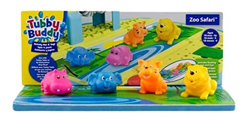 TUBBY TABLE TOYS, INC Buddy Zoo-Safari Activity Mat and Toys