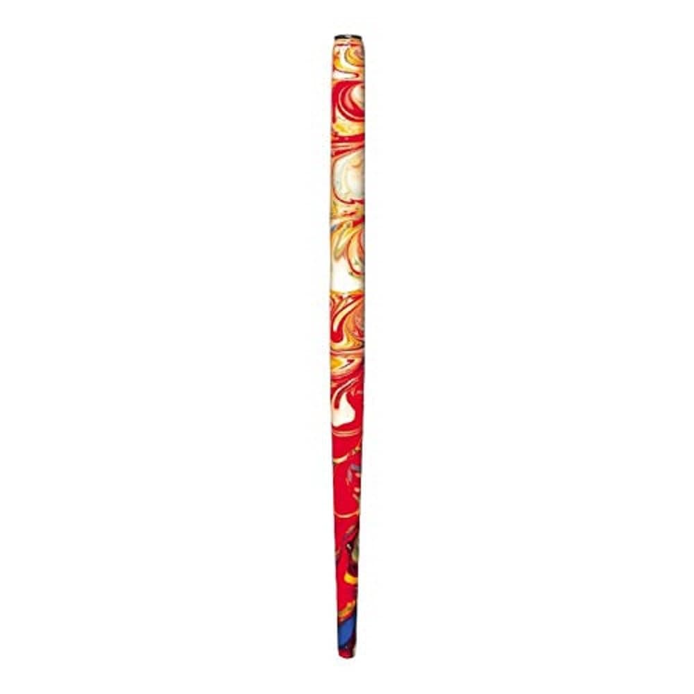 1618B - Pack of 20 nib holders, assorted marbled colours, 17.4 x 1 x 1 cm