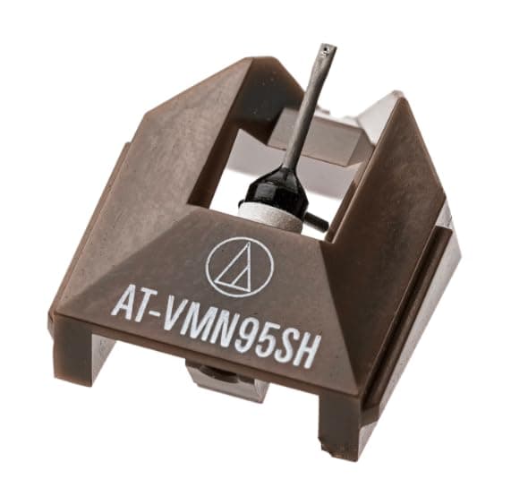 Audio-Technica AT-VMN95SH VM Type Stereo Cartridge Replacement Needle, Solid Shibata Needle