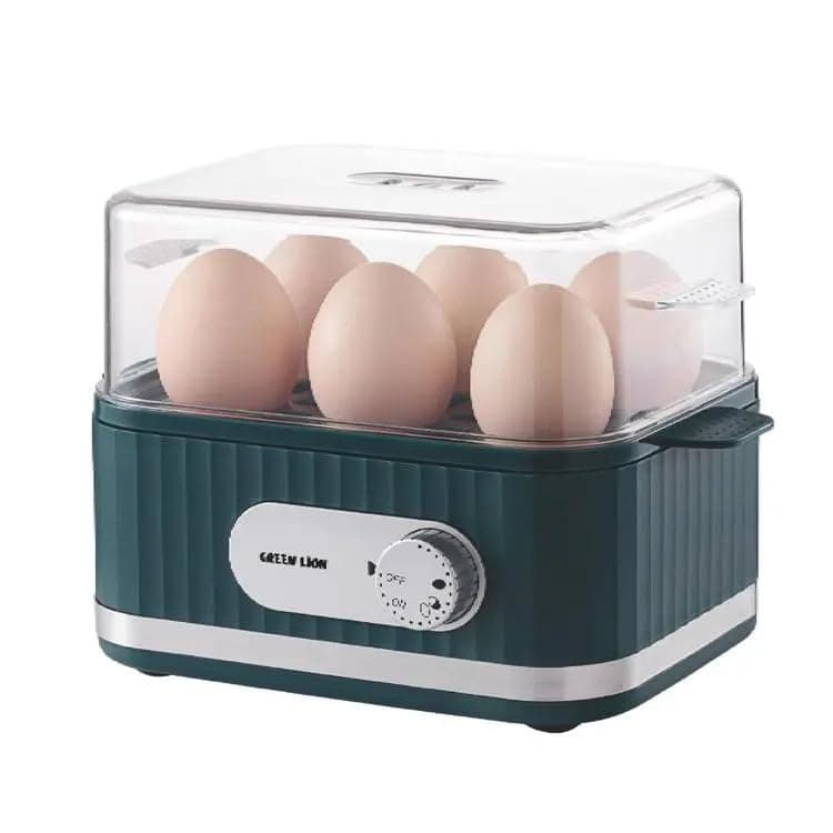 Smart Egg Boiler Original, Electric Egg Cooker, Boil Up to 6 Eggs, 200W, Instant Egg Boiler, Stainless Steel, Egg Steamer, Electric Egg Cooker and Steamer