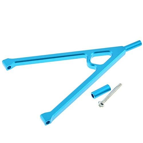 SD Racing Parts 1 Set of Aluminum Axial SCX10 RC 1:10 Rear Chassis Linkage Y-Link Tree Upgrade Parts Blue