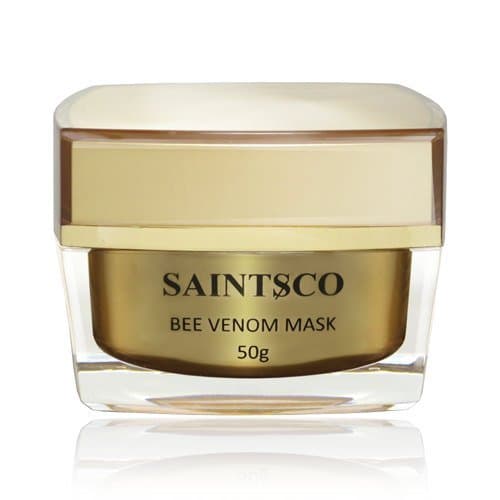 Saintsco Bee Venom Face Mask / Cream From New Zealand - The Best Anti-aging Face Firming Cream Mask / Anti-wrinkle Whitening Face Cream Mask - Made with Manuka Honey UMF 15+ (Free Shipping Worldwide) 50G