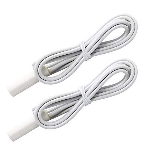 WR55X10025 Temperature Sensor (2pcs) Compatible with GE Refrigerators Replaces 914093,AP3185407,AH304103, EA304103