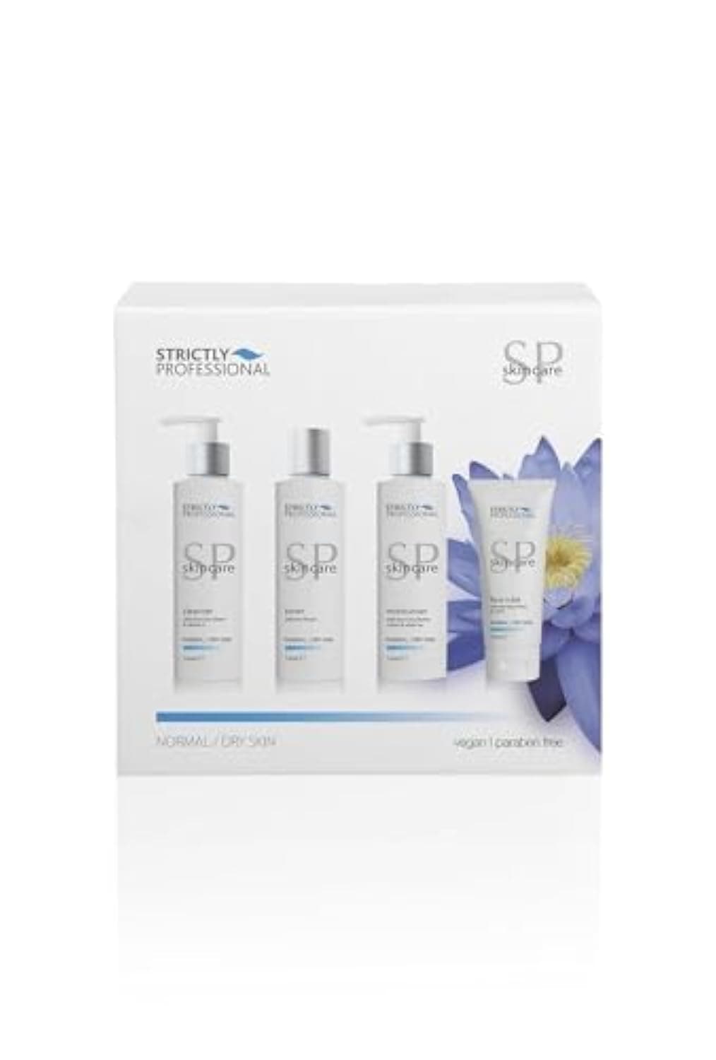 Strictly Professional Facial Care Kit for Normal/Dry Skin - Moisturising, Conditioning, Detoxifying - Recommended for Professional Salon Use