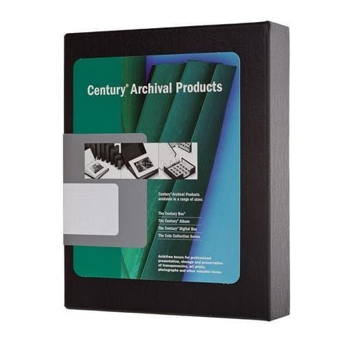 Century Archival Products 12x17" Clamshell Print Storage Box, Color: Black, 12 1/2x17 1/2x1 1/2" (A-3 / B)
